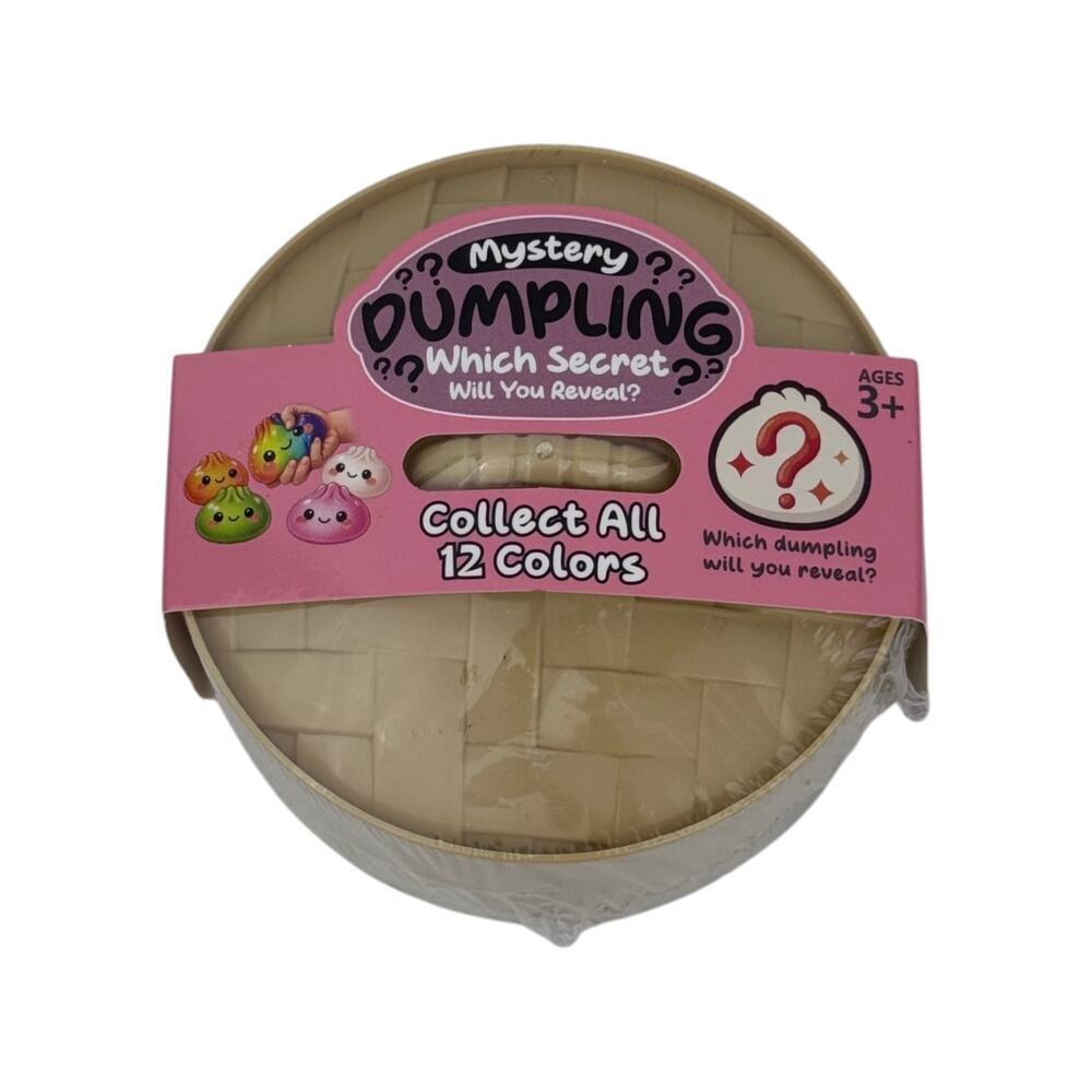 Mystery Dumpling Squishy Toy – Surprise Color Inside